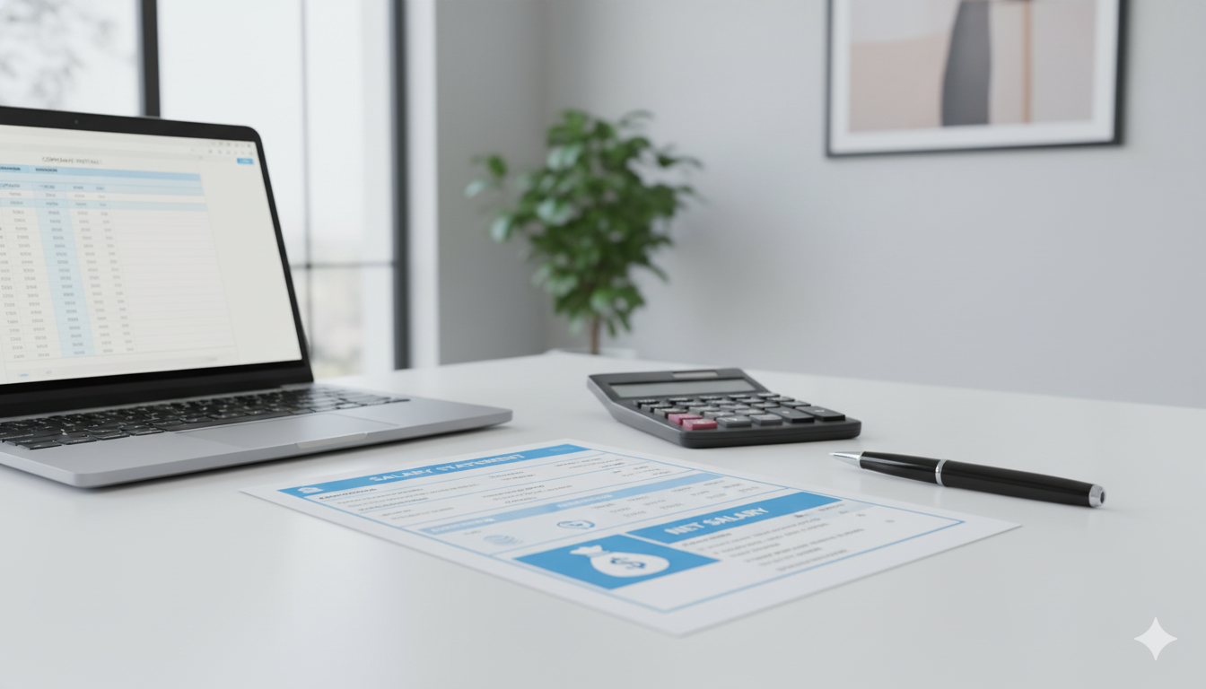 Salary Slip Format in Word, Excel & PDF