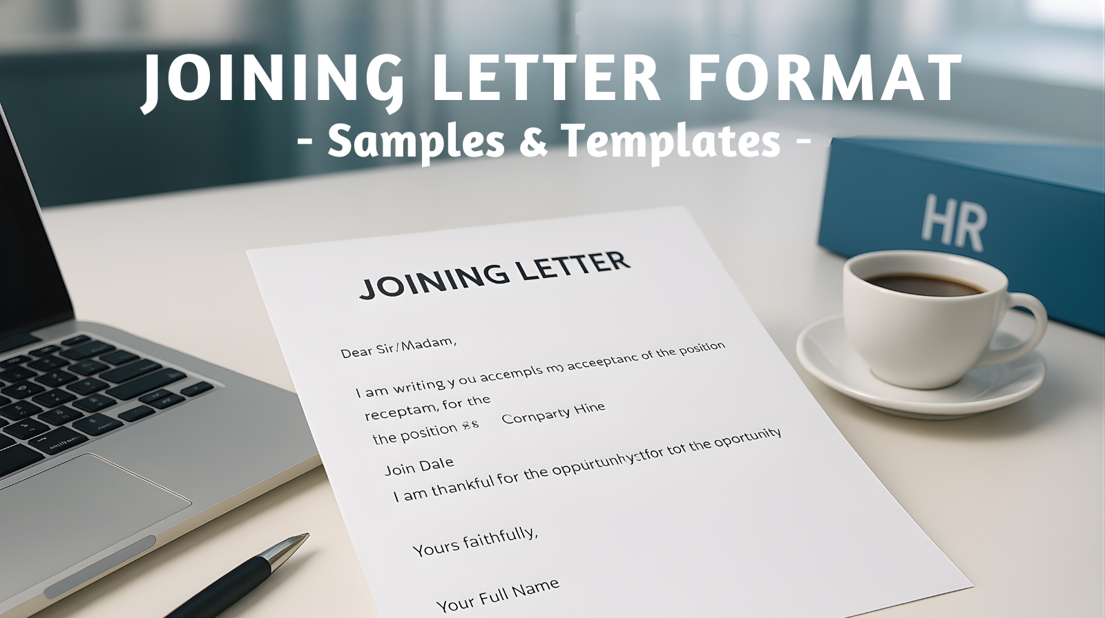Joining Letter Format(Free Download In 2025 Edition)