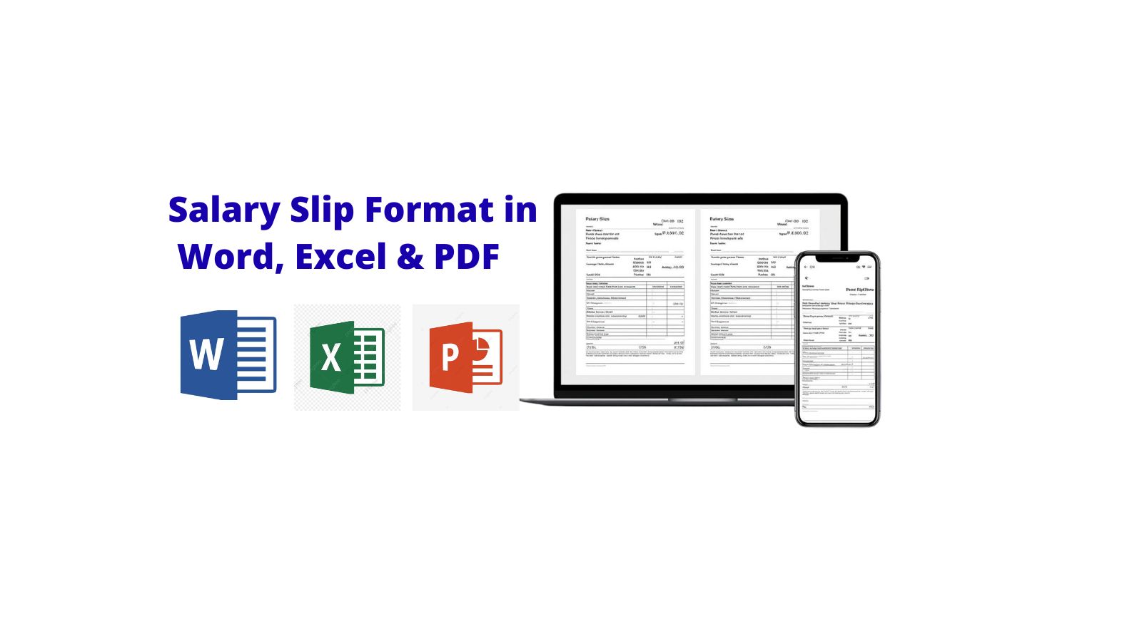Salary Slip Format in Word, Excel & PDF (Free Download in 2025)