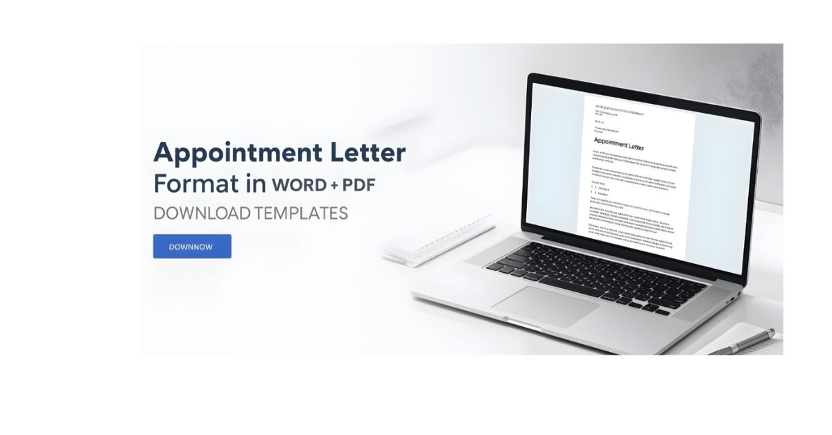 Appointment Letter Format In Word – Download Free sample