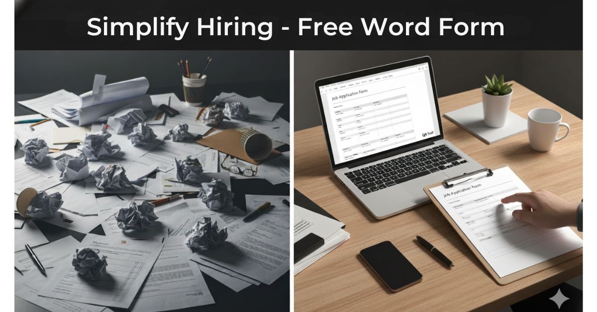 Create a job application form