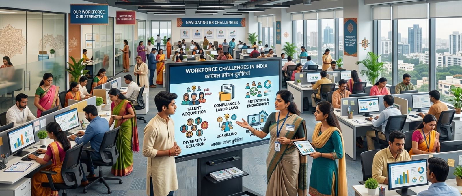 workforce management challenges in India and HR issues