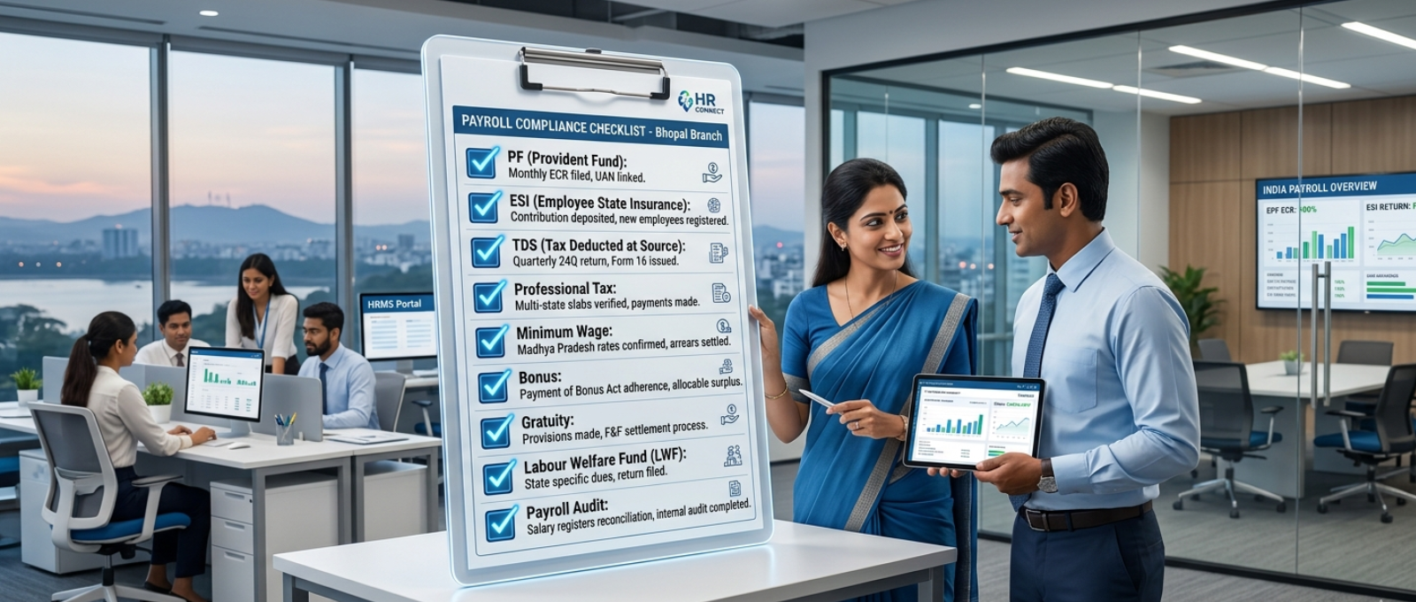 Payroll Compliance Checklist in India for employers and HR departments